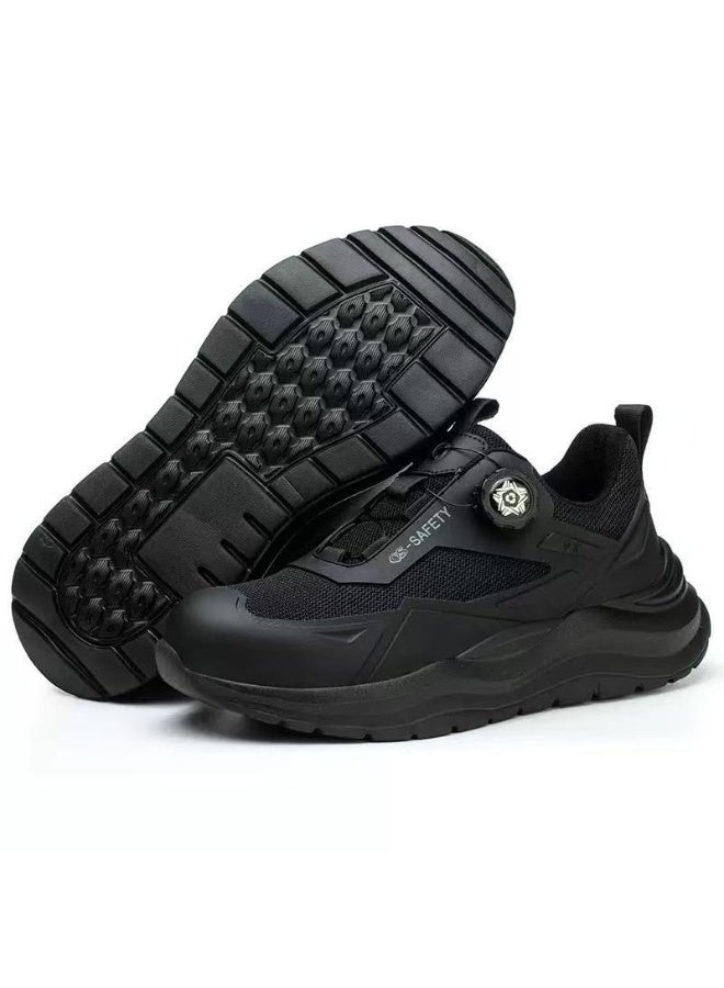 Sky View Factory Construction safety shoes, Steel Toe for Men Women, Durable Soft Sole, Slip-Resistant Comfortable Sneakers for Industrial Purpose. - Image 1